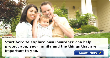 Start here to explore how personal insurance can help protect you, your family and the things that are important to you.