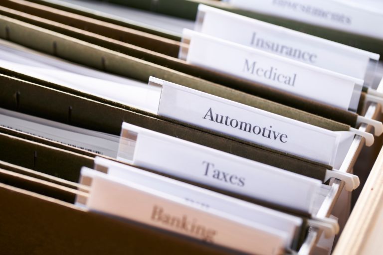 Conserver en toute sécurité les documents importants chez soi