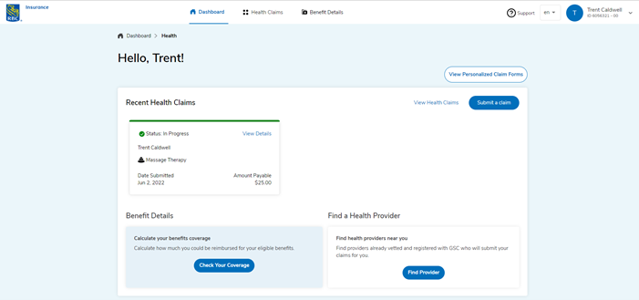 Health Dashboard