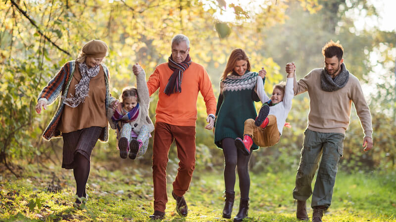 family-walking-in-park